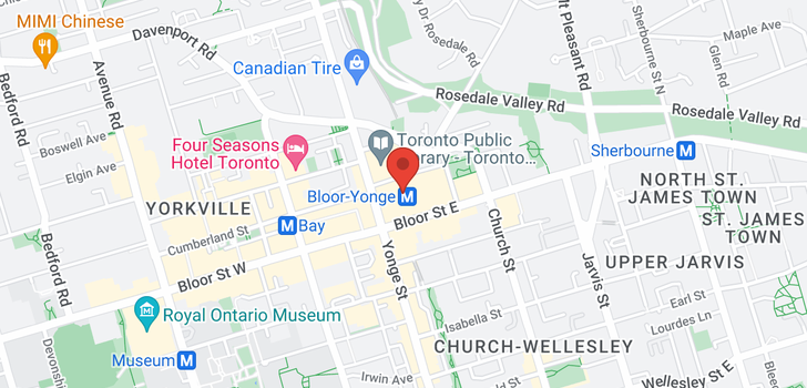 map of #R9 -2 BLOOR ST E